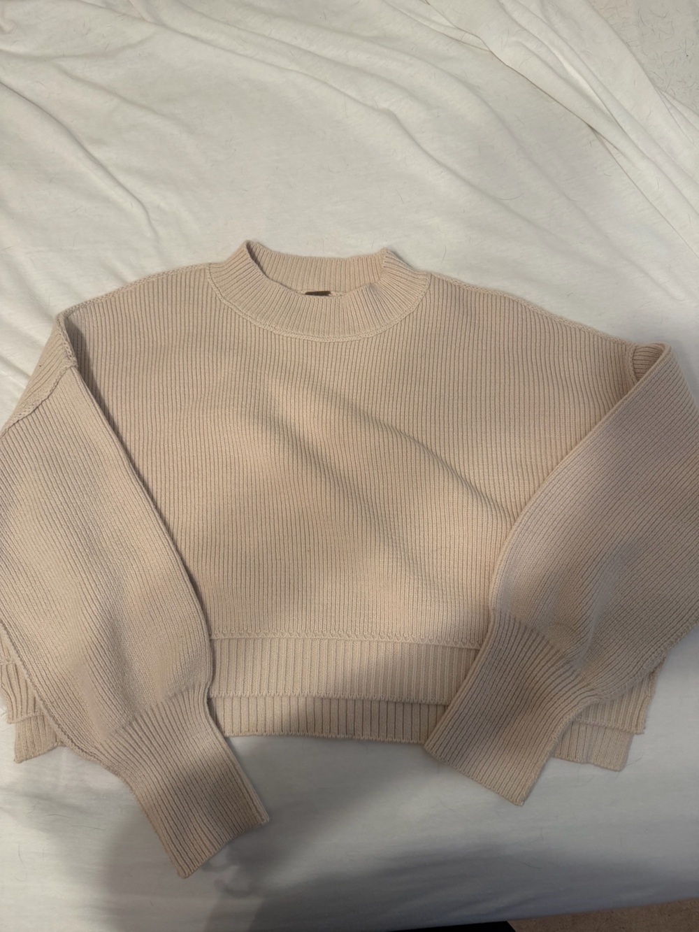 Free People Soft Cream we are the free Sweater